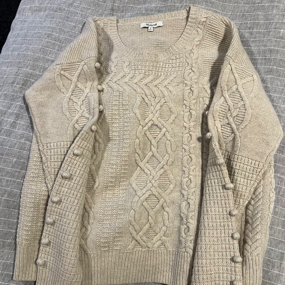 Madwell Sweater - Size M - Cream - Picture 1 of 3